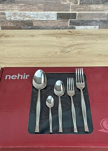 Beden Nehir Dalyan 12 kişilik 60 parça kaşık takımı