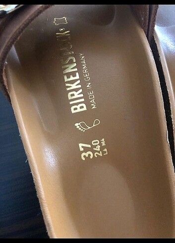 Orjinal birkenstock terlik big buckle 