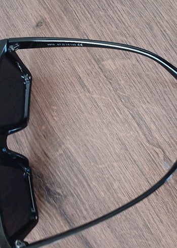 Siyah Minimalist Gotik Kadın Gözlüğü - Görsel 9