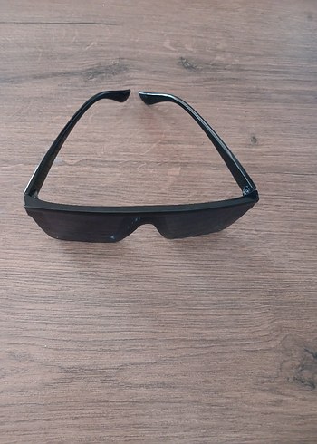 Siyah Minimalist Gotik Kadın Gözlüğü - Görsel 2