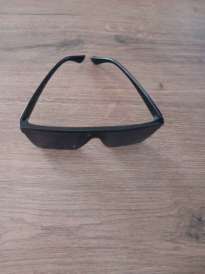 Siyah Minimalist Gotik Kadın Gözlüğü - Görsel 2