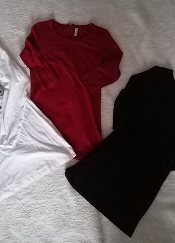 m Beden çeşitli Renk #bayan #tunik #bluz #tşört #üst #giyim 