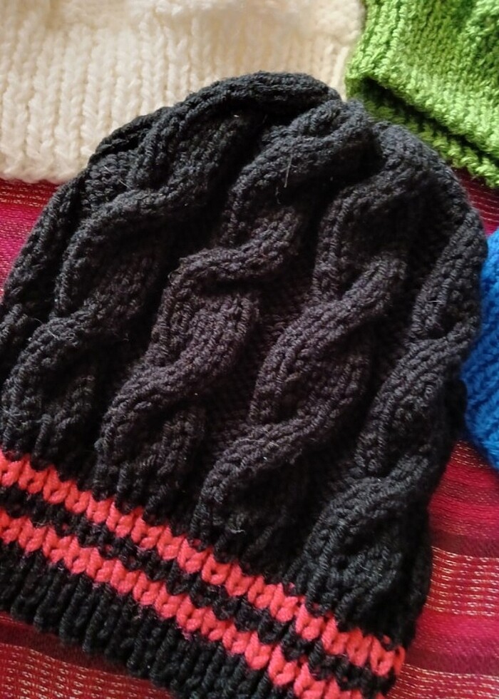 #Dört #adet #bere #şapka #aksesuar - Görsel 3