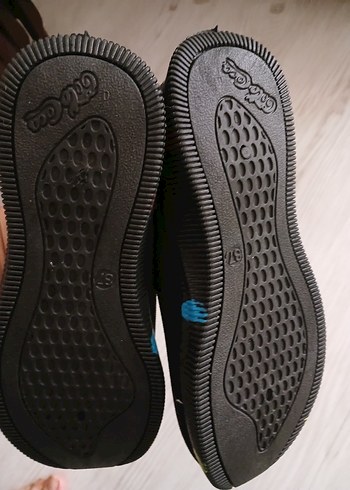 Siyah üzerine Mor Kadın Spor Ayakkabı - Görsel 9