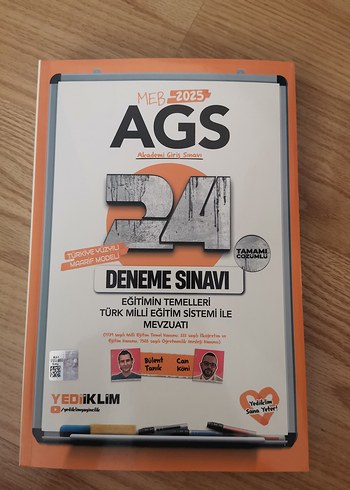  AGS 24 Deneme Sınavı - Eğitim Temelleri ve Mevzuat