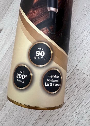 Raks Lora Dijital Siyah Saç Düzleştirici - Görsel 3