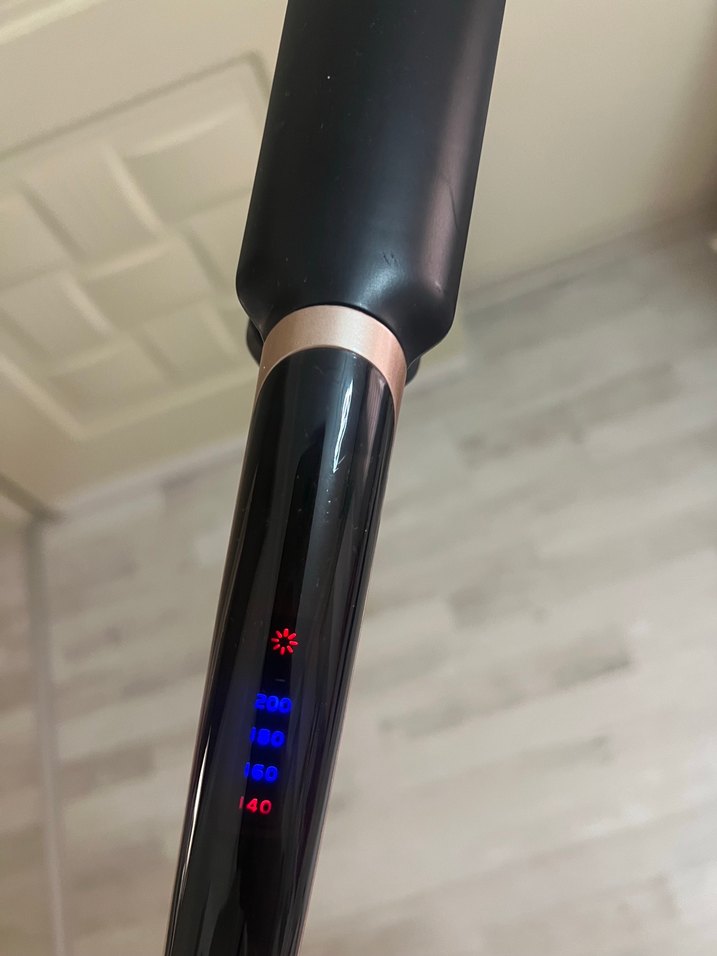 Raks Lora Dijital Siyah Saç Düzleştirici - Görsel 4