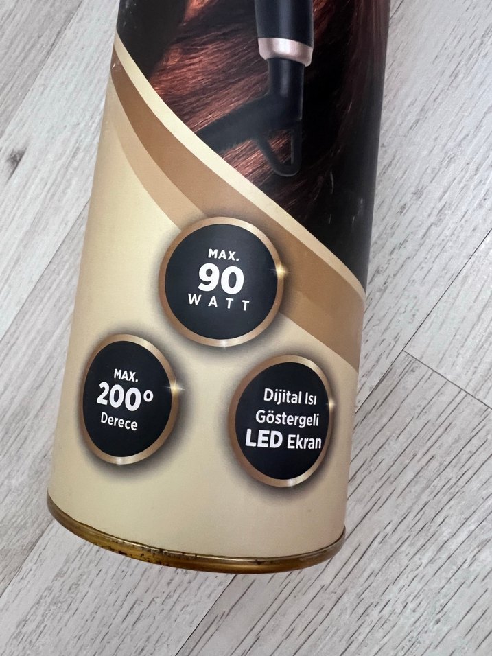 Raks Lora Dijital Siyah Saç Düzleştirici - Görsel 3