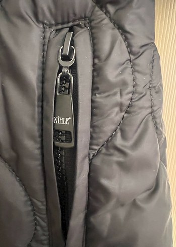 Siyah Uzun Kürklü Kadın Mont - Görsel 3