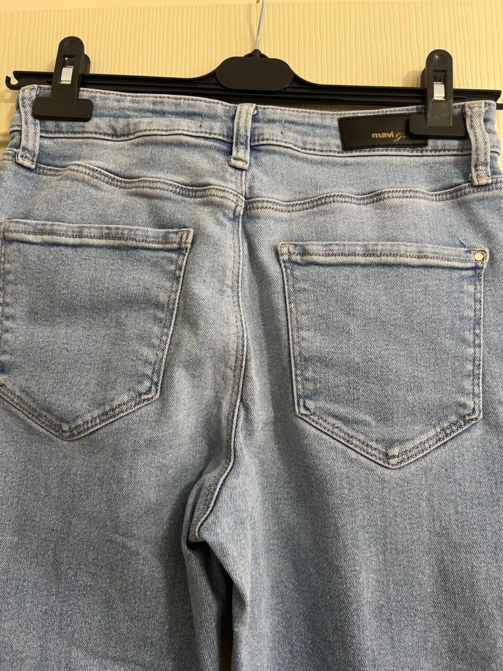 Mavi mom jean - Görsel 5