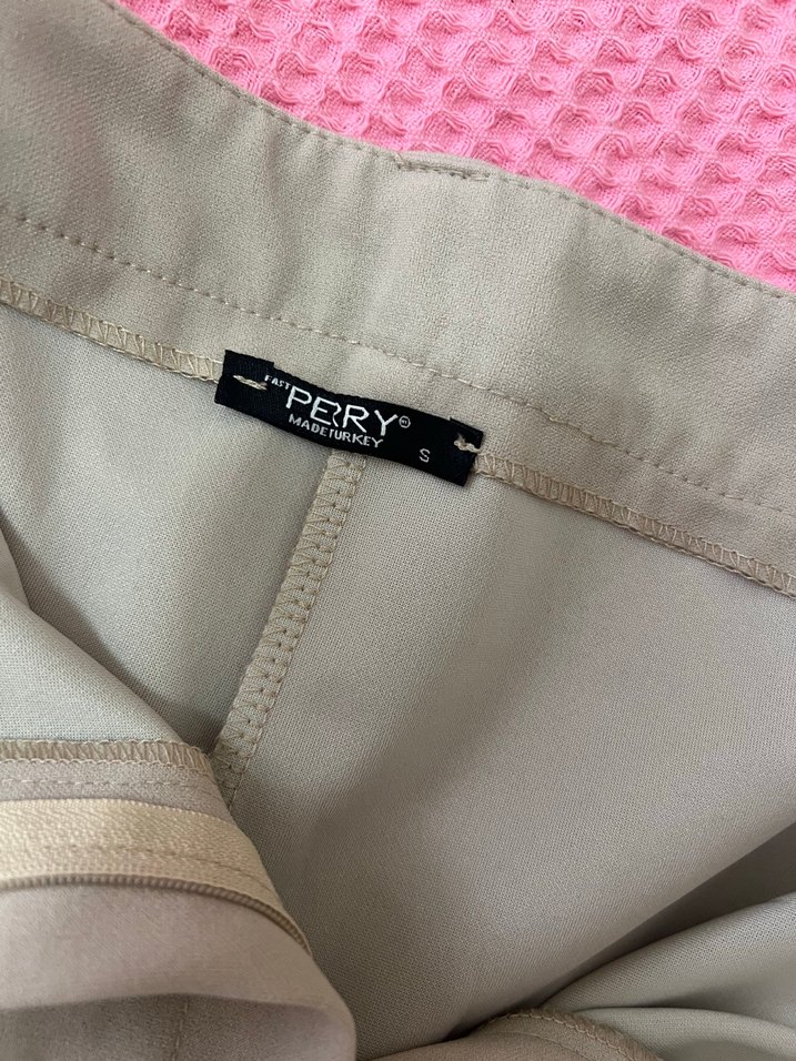 Bej Kadın Pantolon - Görsel 2