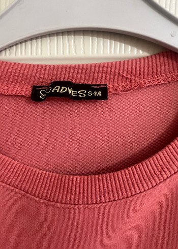 Kadın uzun sweatshirt - Görsel 2