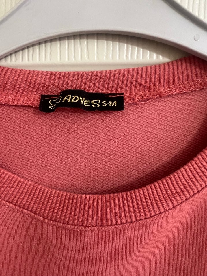 Kadın uzun sweatshirt - Görsel 2