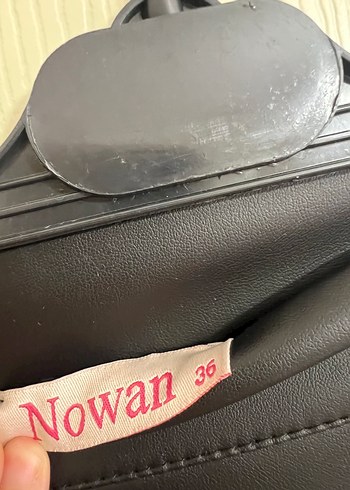 Siyah deri etek - Görsel 4