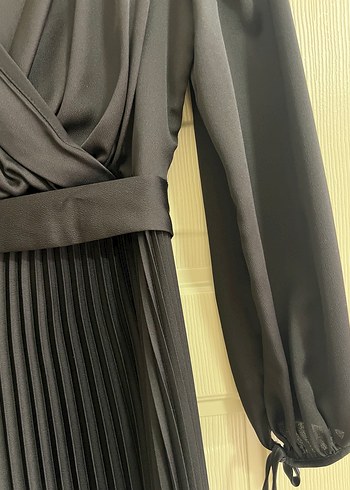 Saten elbise - Görsel 6