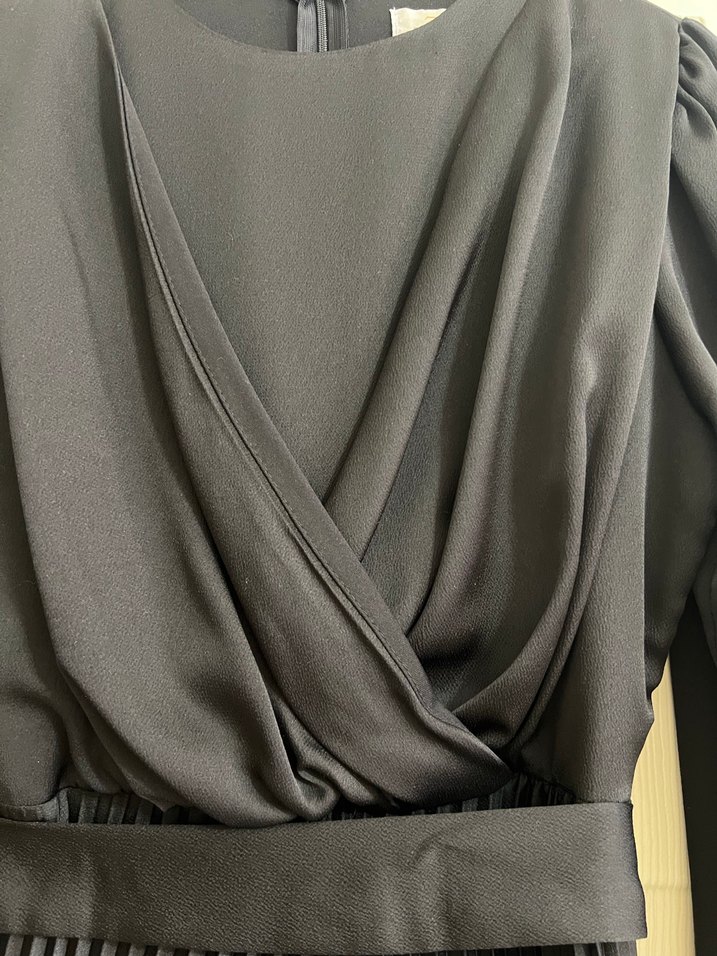 Saten elbise - Görsel 3