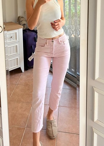 Levis levis 501 s cotton candy jeans