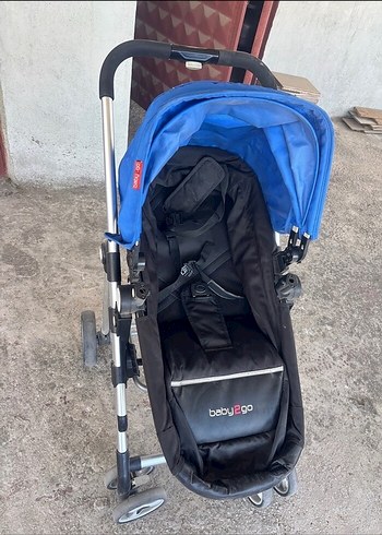 Baby2go Lacivert Bebek Arabası - Görsel 2