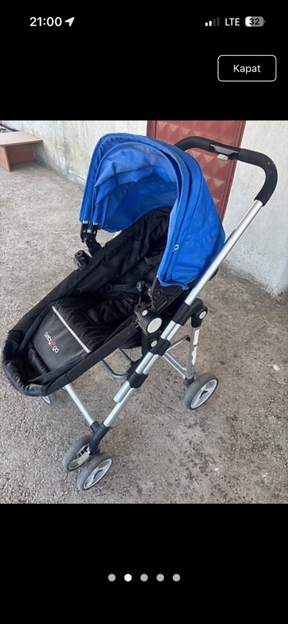 Baby2go Lacivert Bebek Arabası - Görsel 4