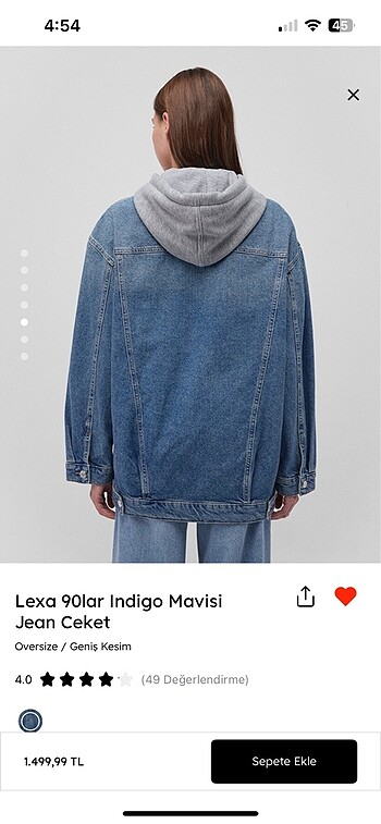 Mavi Jeans Mavi kot ceket
