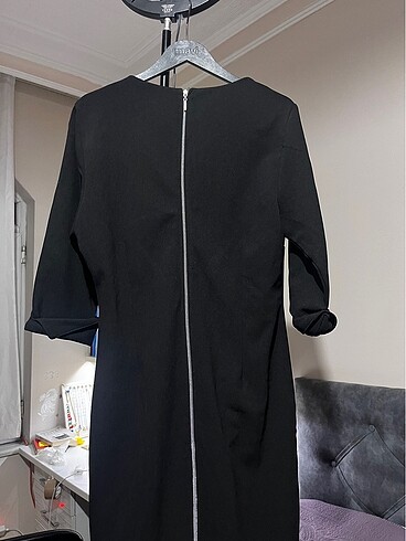 Zara midi boy elbise