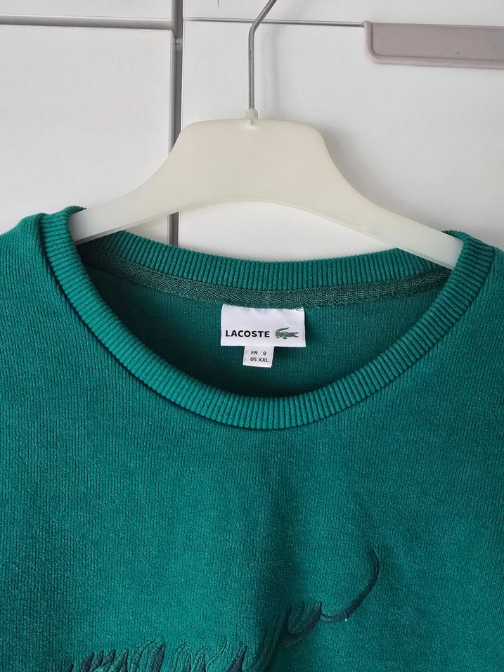 Lacoste Yeşil Uzun Kollu Sweatshirt - Görsel 2