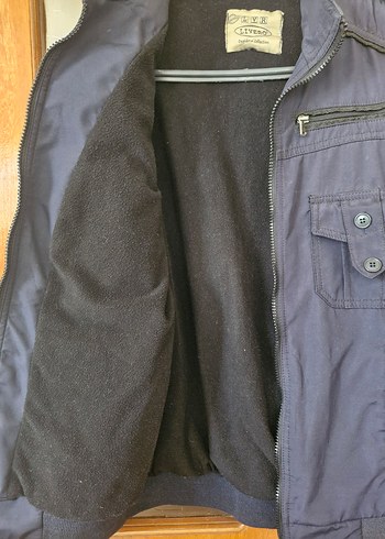 s Beden lacivert Renk Erkek Koyu Mavi Denim Ceket
