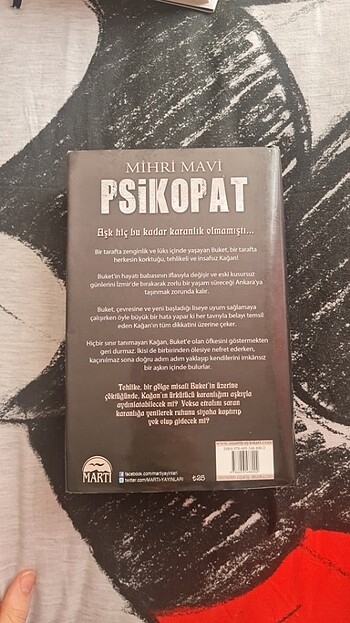  Beden Psikopat, Mihri mavi, martı yayınları kitap