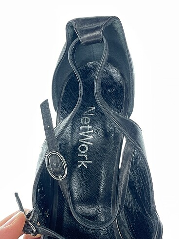 38 Beden siyah Renk Network Stiletto %70 İndirimli.