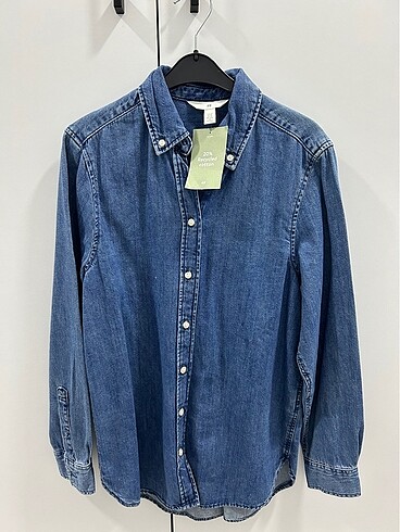 H&M jean gömlek