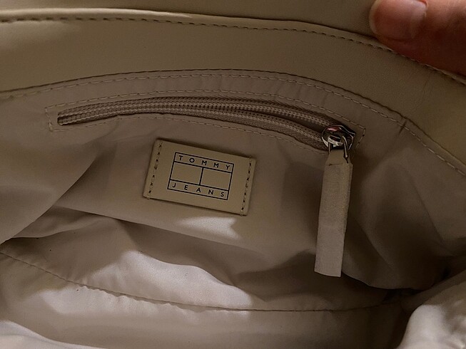 Beden beyaz Renk Tommy Hilfiger Krem Çanta