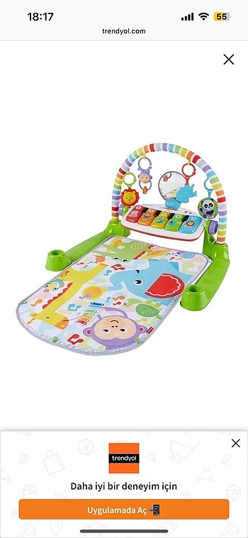 Fisher Price Piyanolu Oyun Halısı