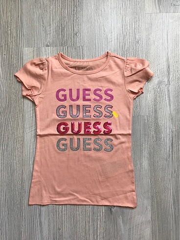 5 Yaş Beden Guess kız çocuk tişört