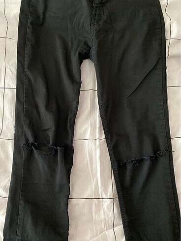 Diğer Siyah yırtık pantolon