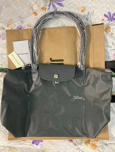 Longchamp gri çanta
