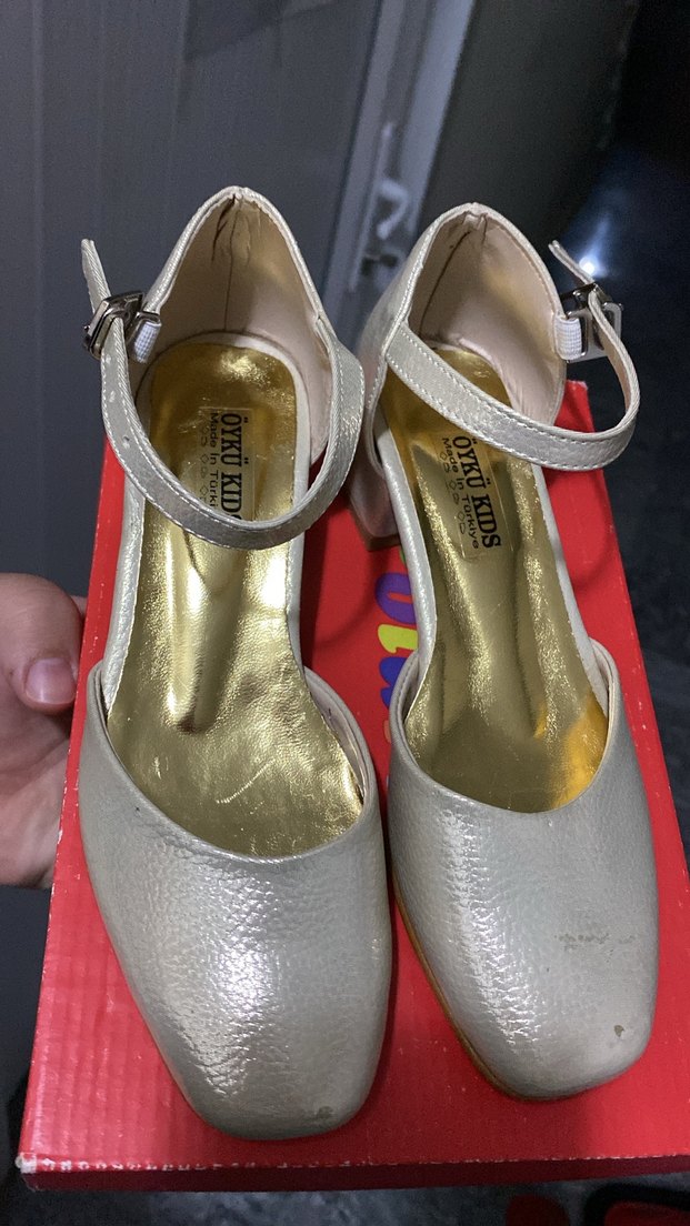 Tokalı Kız çocuk Topuklu Ayakkabı - Görsel 2