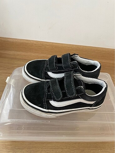 27 Beden siyah Renk Vans çocuk