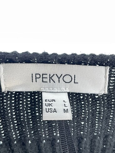 l Beden siyah Renk ipekyol Kazak / Triko %70 İndirimli.