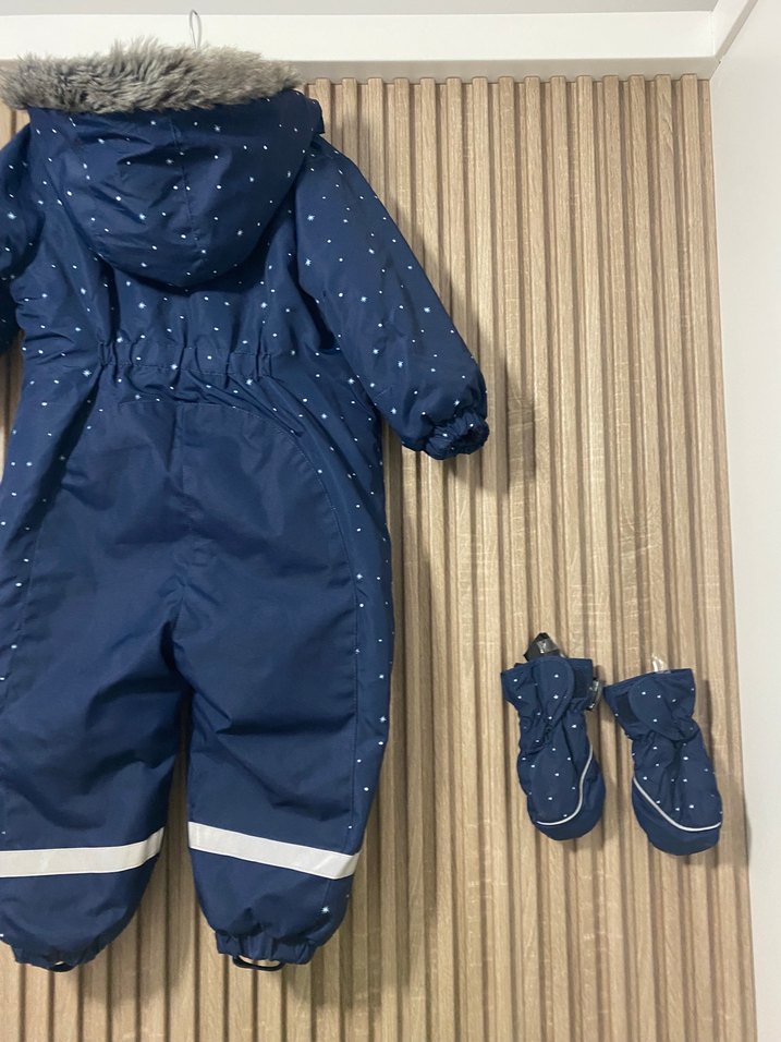 Çocuk kar tulumu ve eldıveni - Görsel 4