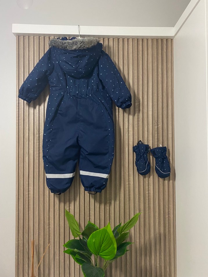 Çocuk kar tulumu ve eldıveni - Görsel 2