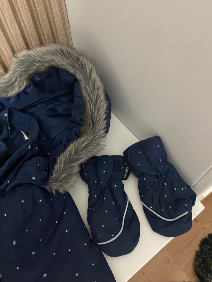 Çocuk kar tulumu ve eldıveni - Görsel 5