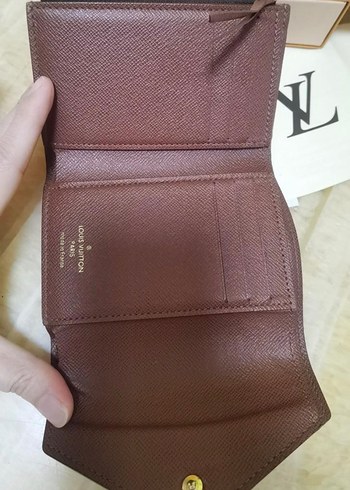 Beden Louis vuitton cüzdan Kahverengi Deri Kadın Cüzdanı