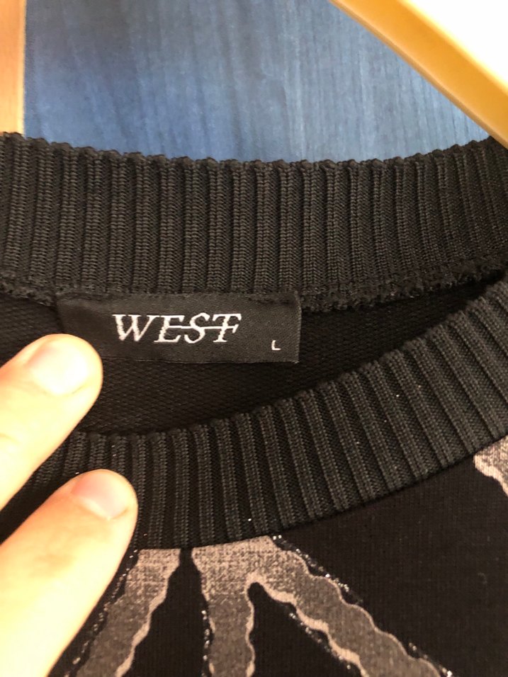 Uzun Kollu Zebra Desenli Uzun Elbise - Görsel 4