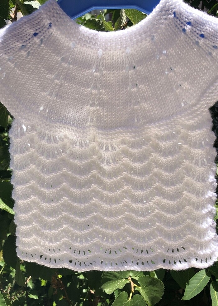 kız bebek yelek - Görsel 2