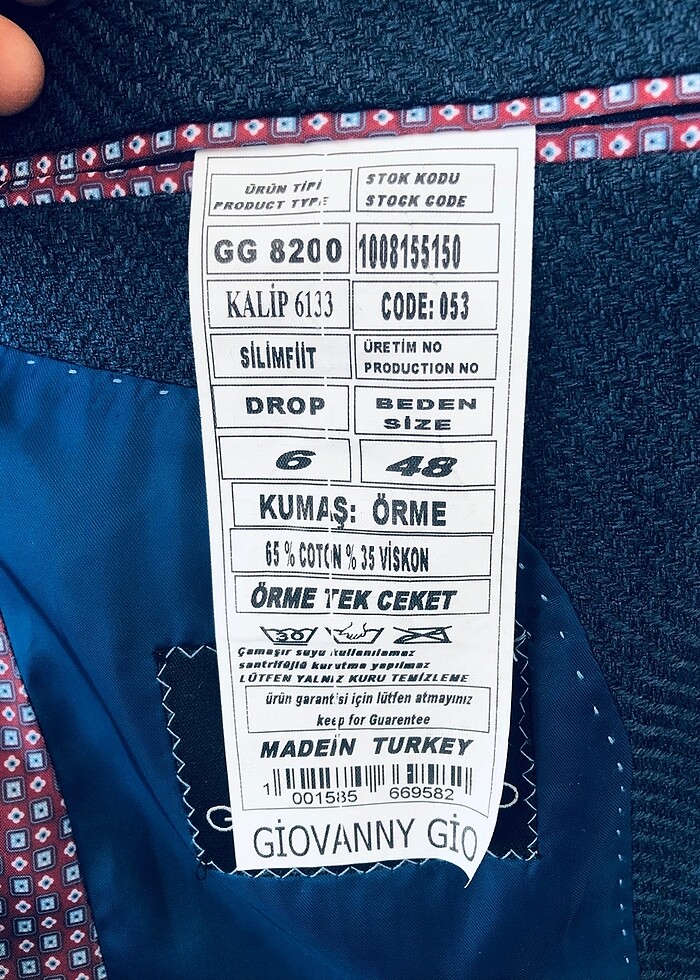 Genç erkek spor ceket - Görsel 3