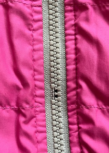 Kız Çocuk Kapüşonlu Fermuarlı Mont - Görsel 3