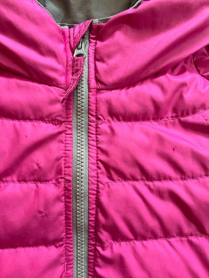 Kız Çocuk Kapüşonlu Fermuarlı Mont - Görsel 2