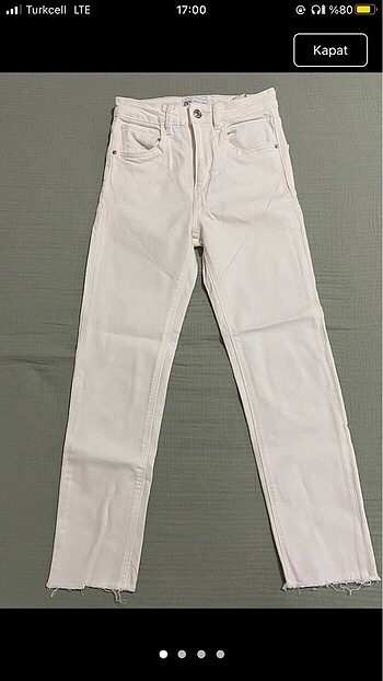 Zara straight fit jean