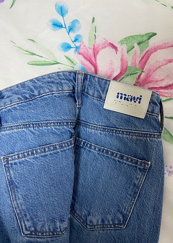 Mavi jean mom jean - Görsel 2