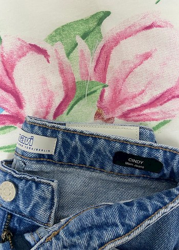 Mavi jean mom jean - Görsel 3